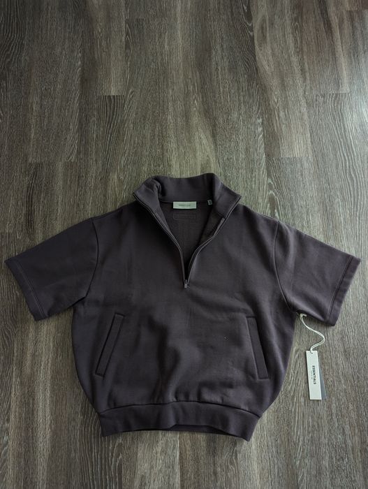 Fear of God Fear of God Essentials SS23 Half Zip 3/4 Sleeve Fleece