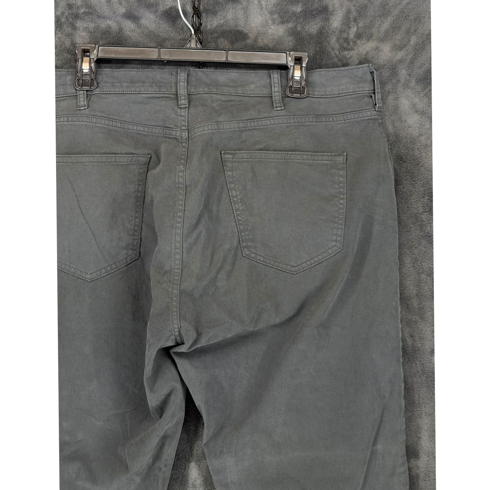 Flint And Tinder Flint and Tinder 365 Straight Fit Pants Mens 38x33 Charcoal Grey F-510002 Size US 38 / EU 54 - 5 Thumbnail