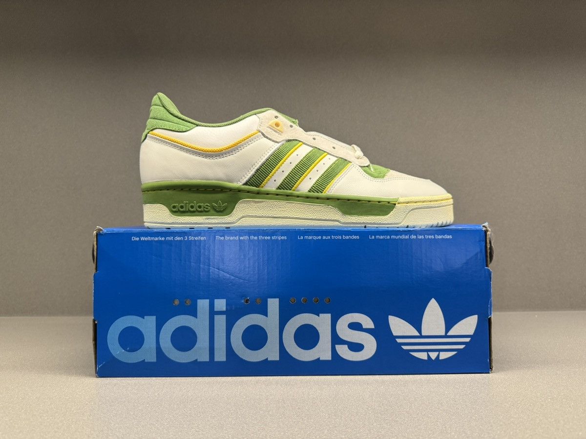 Adidas Adidas Rivalry Low 86 Chalk White Crew Green Size US 6 / EU 39 - 3 Thumbnail