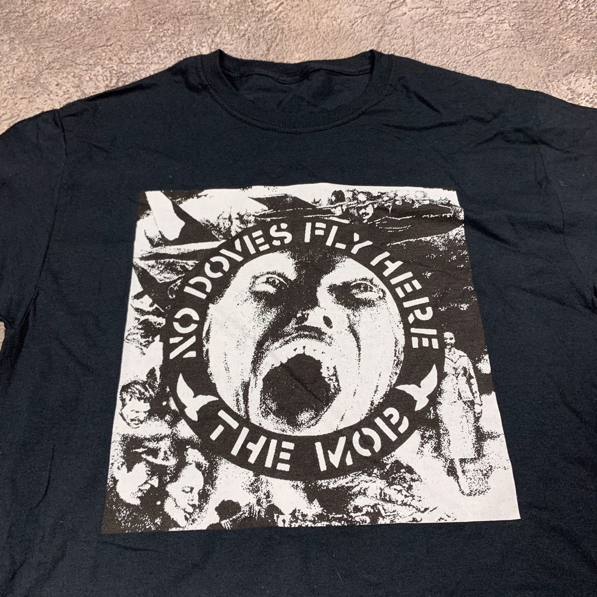 Vintage Vintage Y2K Graphic Tee Skull Horror Punk Grunge Black S Size US S / EU 44-46 / 1 - 4 Thumbnail
