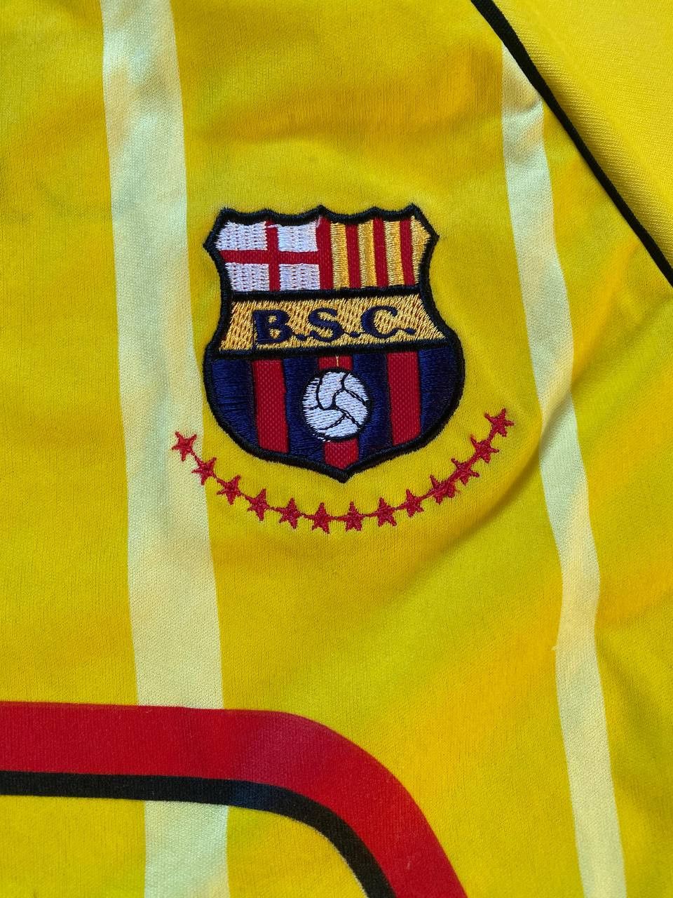 Vintage Vintage Optimus Barcelona BSC Football Home Shirt Jersey Kit Size US L / EU 52-54 / 3 - 4 Thumbnail