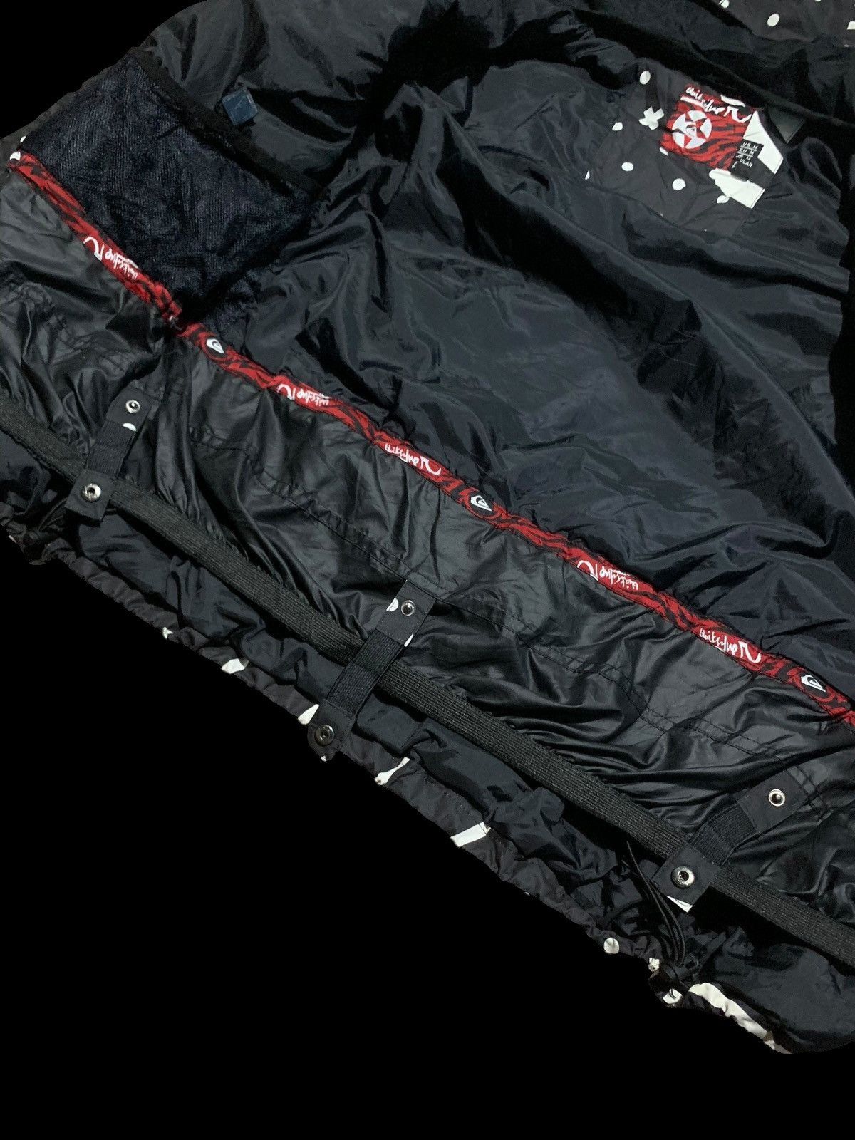 Quicksilver × Quiksilver Quicksilver black white snow jacket Size US M / EU 48-50 / 2 - 10 Thumbnail