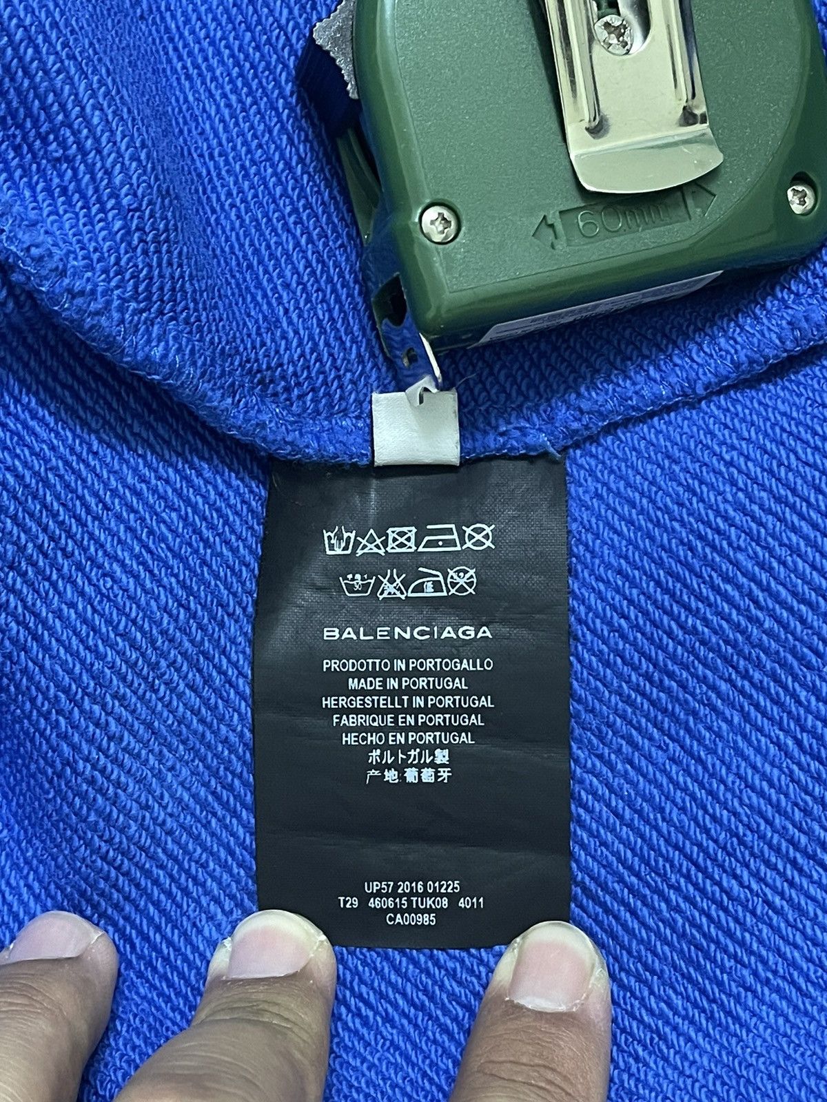 Balenciaga Balenciaga Hoodie SpellOut Size US S / EU 44-46 / 1 - 12 Thumbnail