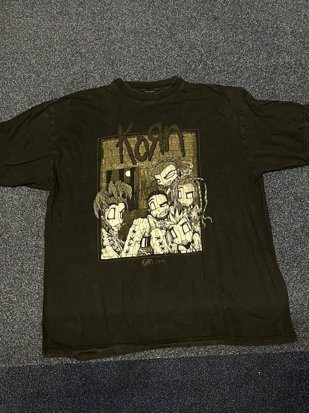 Band Tees × Vintage 2000 Korn Sick and Twisted vintage Tour T-Shirt Size US XL / EU 56 / 4 - 1 Thumbnail