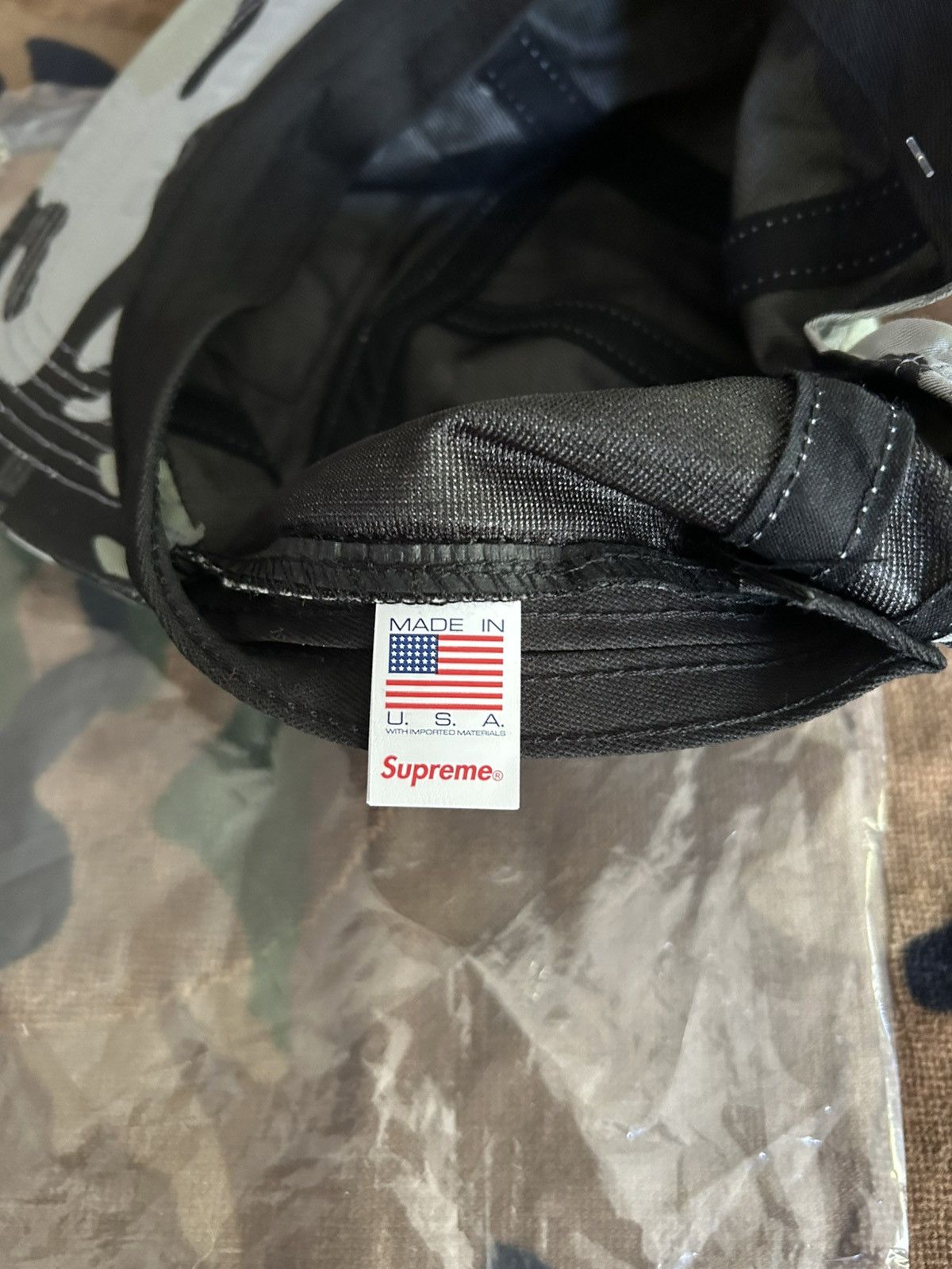 Supreme Supreme Reflective Jacquard Camp Cap Artic Camo FW24 Size ONE SIZE - 10 Thumbnail