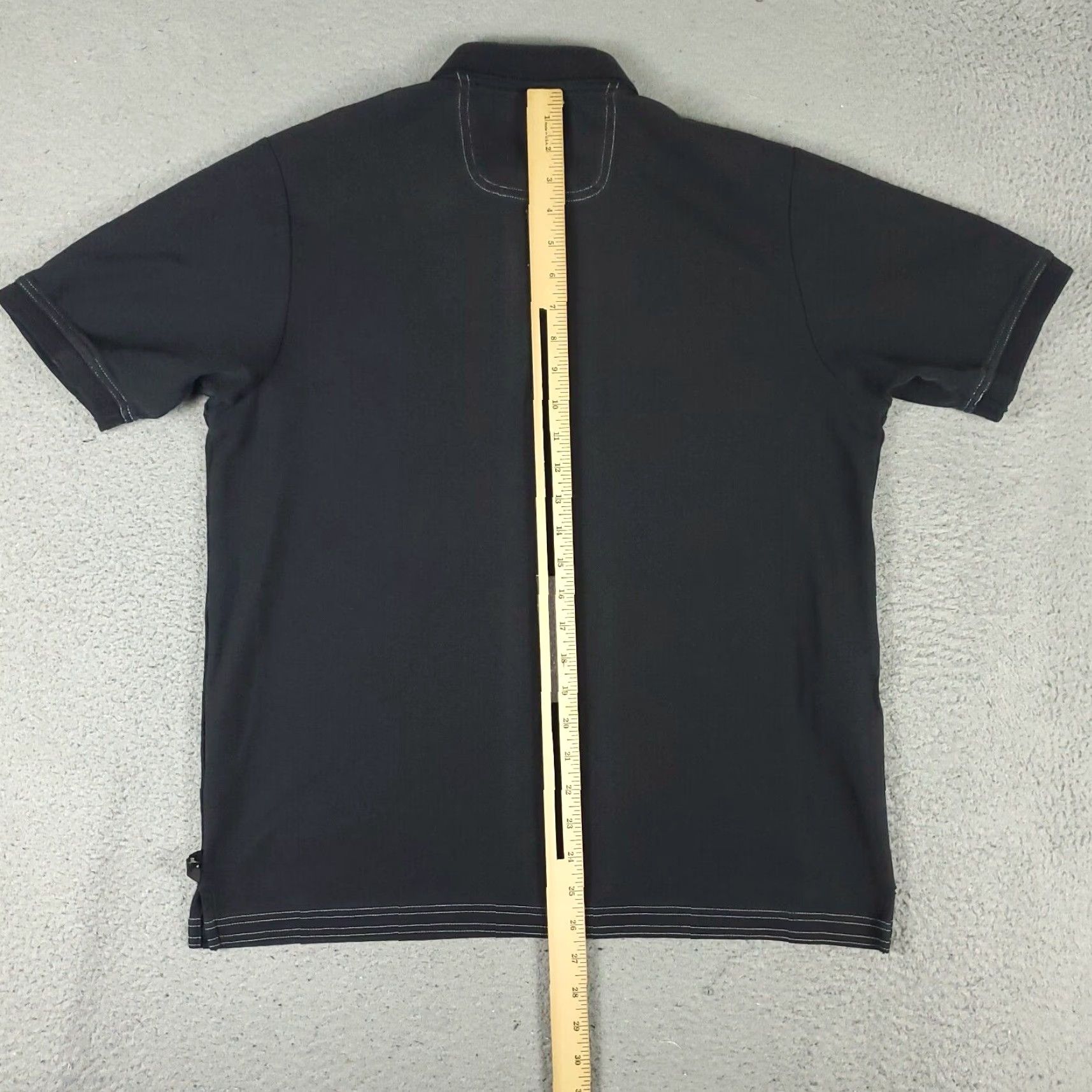 Tommy Bahama VINTAGE Tommy Bahama Polo Shirt Mens Small Black Marlin Casual Short Sleeve Polo Adult Small Black Logo Pockets Mens Size US S / EU 44-46 / 1 - 6 Thumbnail