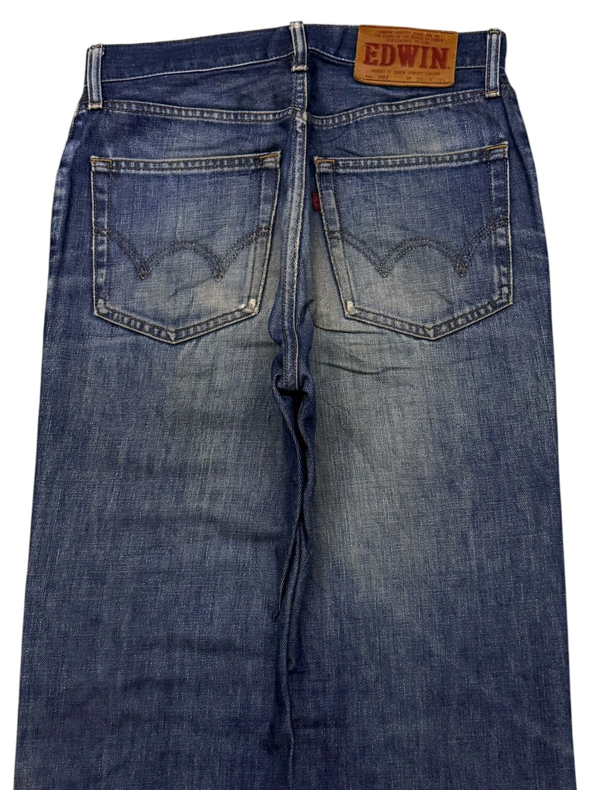 Edwin Vintage Edwin 503 Japanese Denim Jeans | Regular Straight 29 Size US 29 - 5 Thumbnail