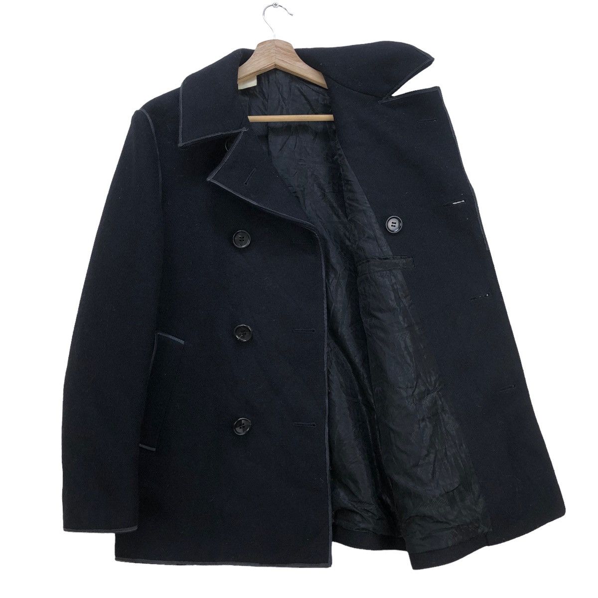 N.Hoolywood N.Holywood Peacoat Double Breasted Jacket Size US M / EU 48-50 / 2 - 2 Thumbnail