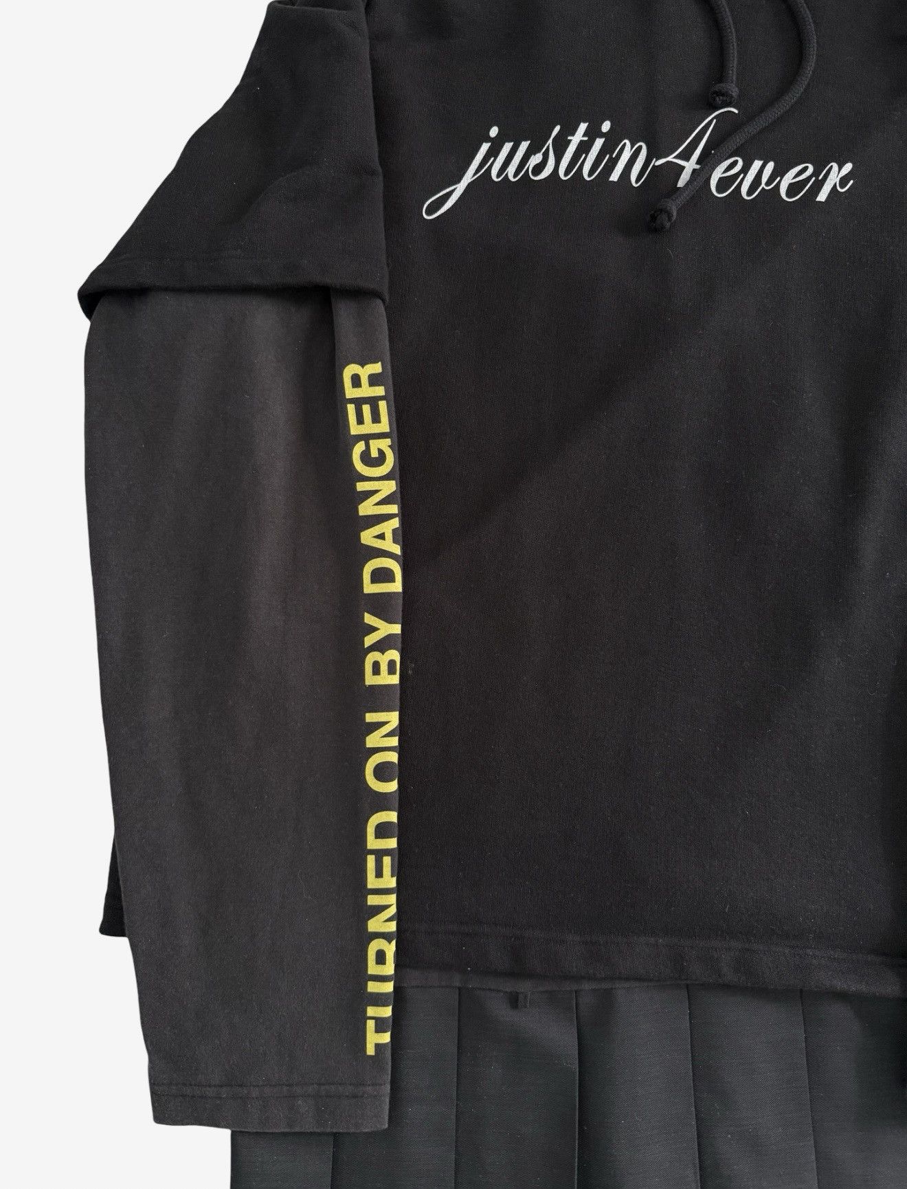 Vetements Vetements AW16 Runway Justin4Ever Hoodie Dress Sz.XS Size XS / US 0-2 / IT 36-38 - 4 Thumbnail