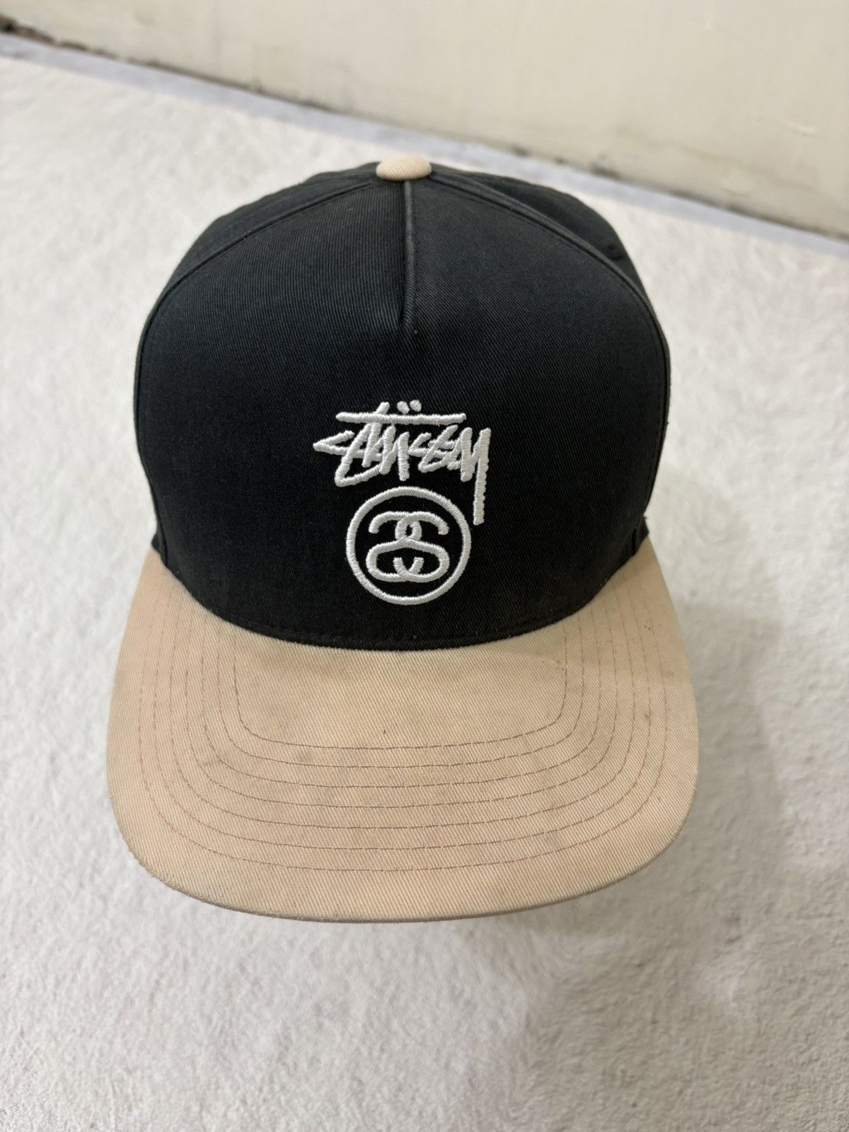 Stussy Stussy embroidery logo snapback Size ONE SIZE - 3 Thumbnail