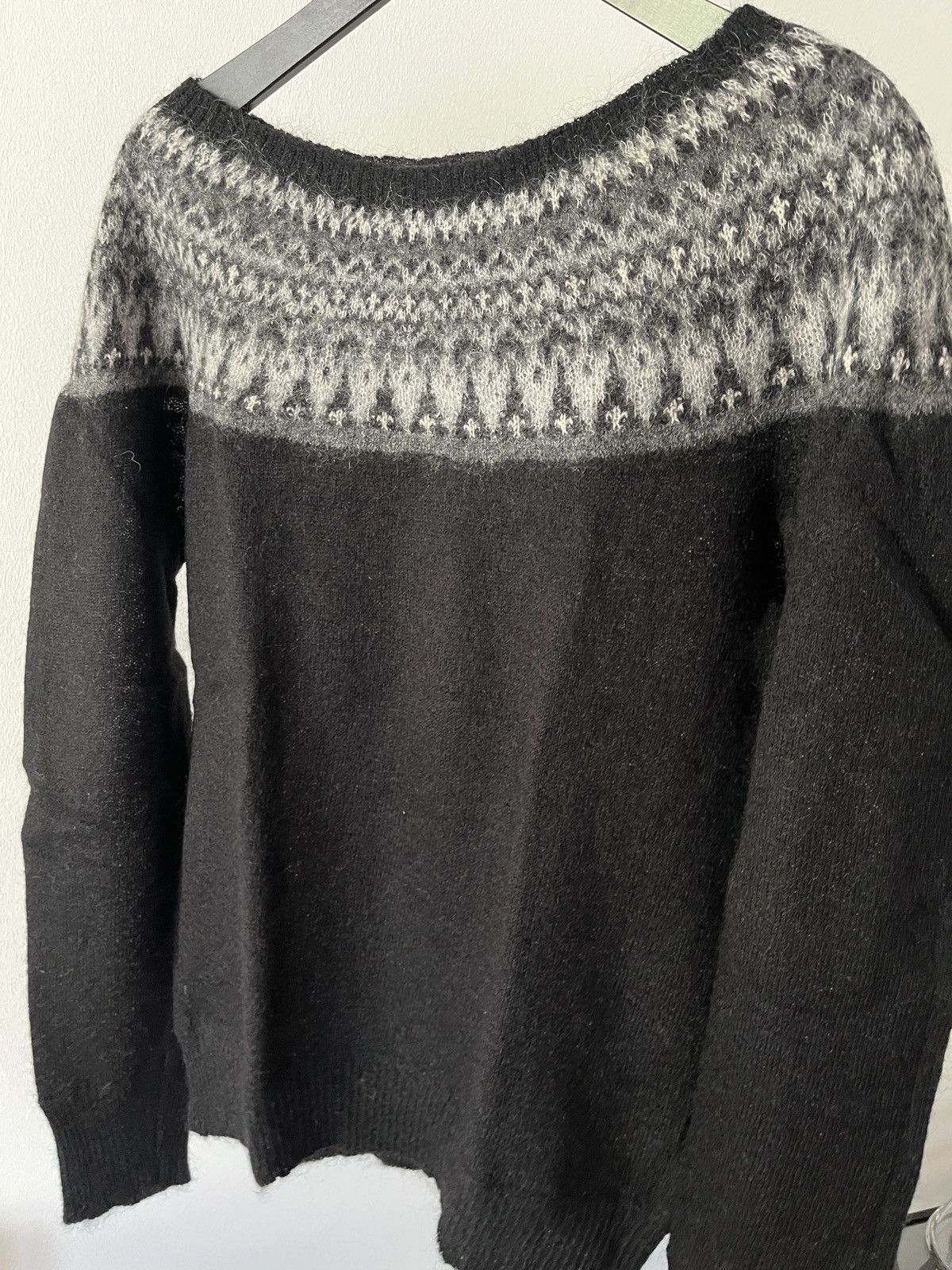 Dior DIOR HOMME X HEDI SLIMANE MOHIAR SHETLAND KNIT JUMPER FW2006 Size US M / EU 48-50 / 2 - 4 Thumbnail
