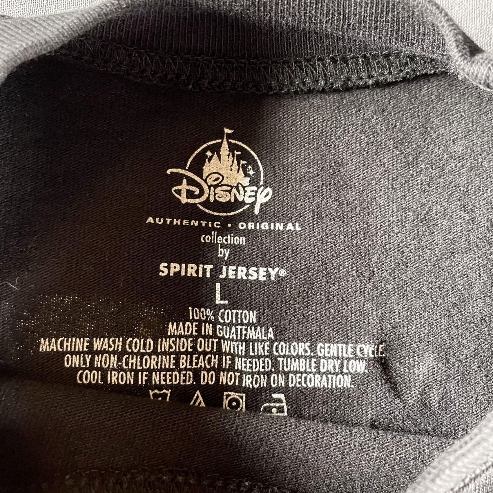 Disney Disney Halloween Spirit Jersey Shirt Mens L Black Mickey Pumpkin Ghost Ghost Spirit Jersey Size US L / EU 52-54 / 3 - 6 Thumbnail