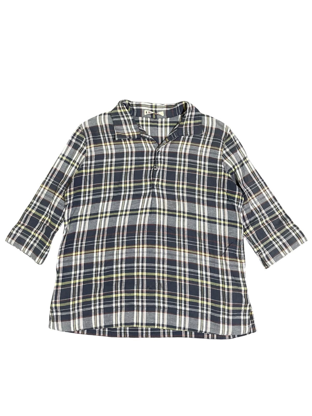 45rpm 45RPM Joubu De Nagamochi Checkers Button Ups Size M / US 6-8 / IT 42-44 - 1 Thumbnail