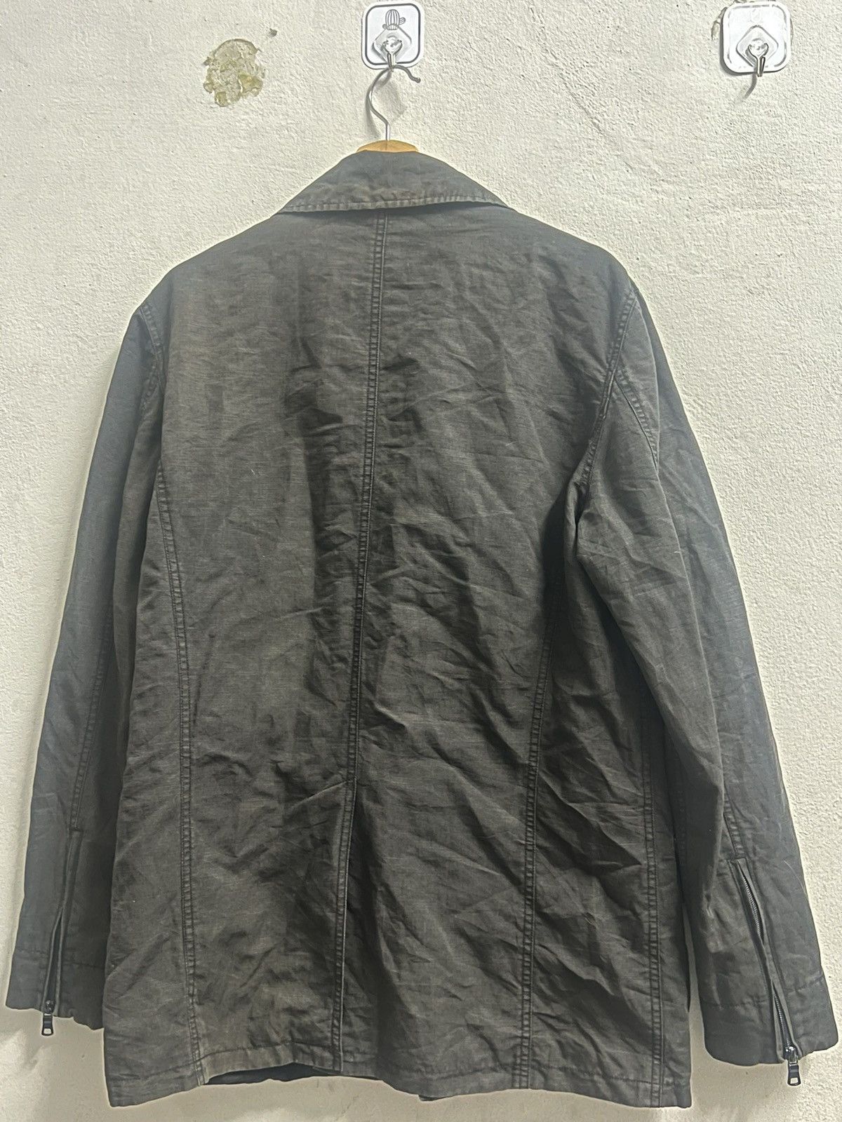 Armani Exchange × Vintage Armani Exchange jacket button up faded Size US M / EU 48-50 / 2 - 4 Thumbnail