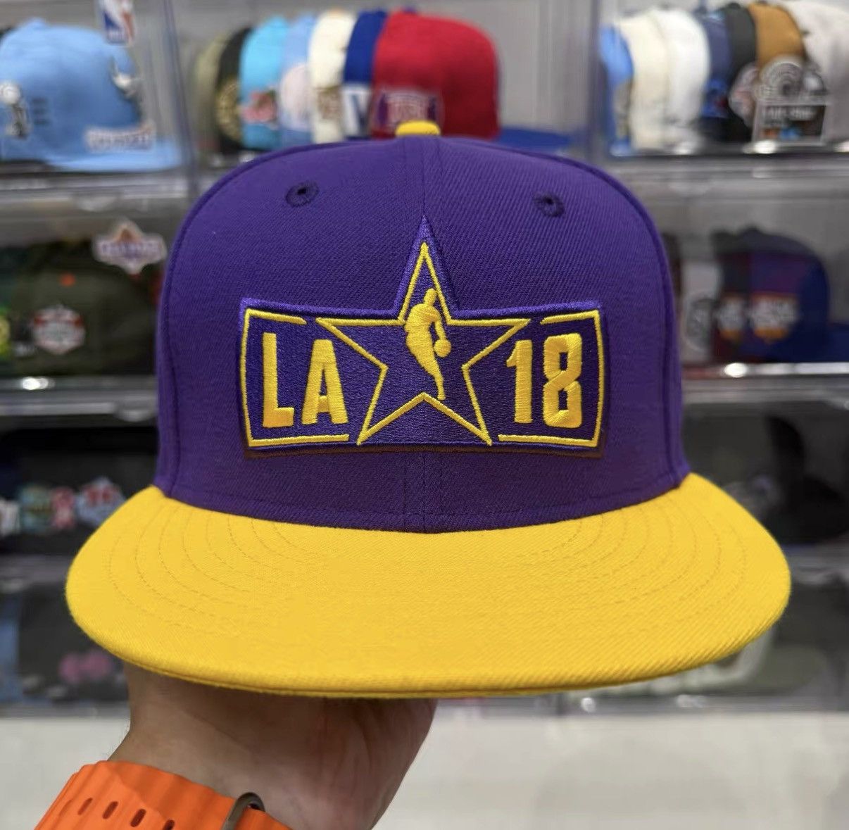 New Era New Era NBA Los Angeles Lakers Baseball Cap J32 Size ONE SIZE - 1 Thumbnail