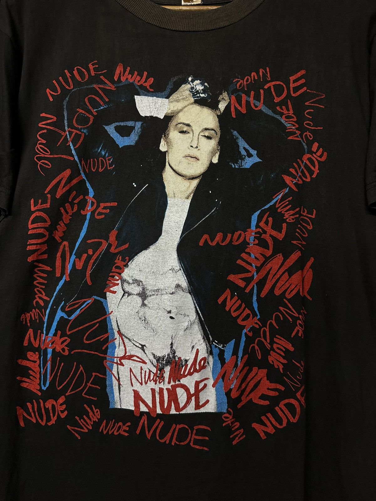 Band Tees Rare Vintage 80s Pete Burns Tour Japan Europe Tee Faded Size US L / EU 52-54 / 3 - 2 Thumbnail