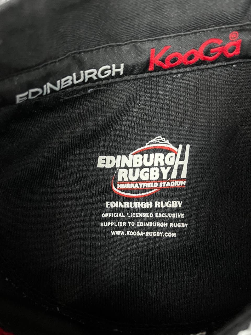 Other Kooga Edinburgh Rugby Men Rugby Home Jersey 2006/07 Black Size US XL / EU 56 / 4 - 4 Thumbnail