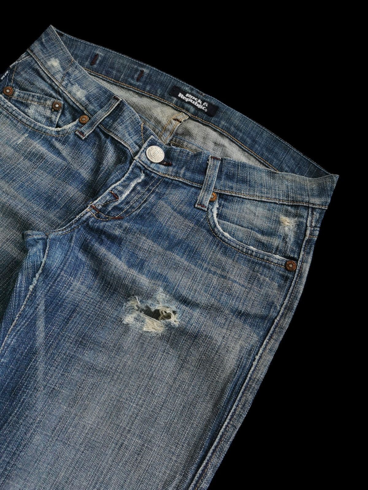 Rock & Republic 2000s bootcut rock & republic jeans Size 29" - 10 Thumbnail
