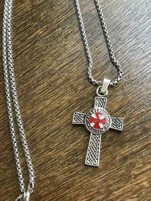 Handmade × Jewelry Cross Gothic Y2K Chain Size ONE SIZE - 2 Thumbnail