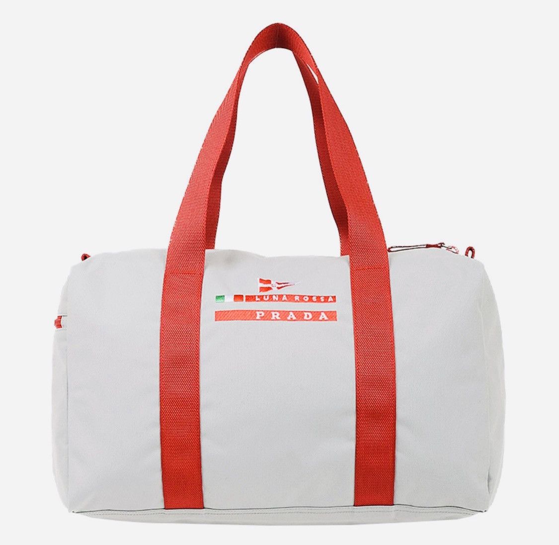 PRADA LUNA ROSSA ボストンバッグ Prada Luna Rossa Large Single Strap Drawstring Bucket Bag