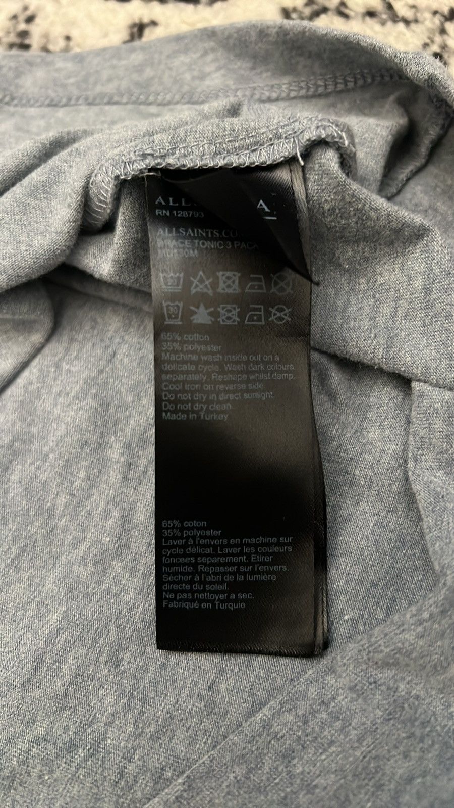 Allsaints All Saints Basic T-shirt Set Size US S / EU 44-46 / 1 - 5 Thumbnail
