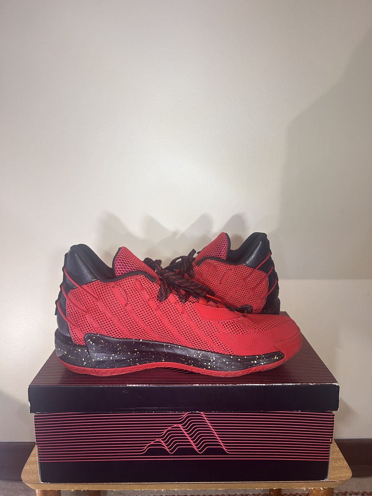 Adidas Adidas Dame 7 Basketball Shoes Size US 13 / EU 46 - 4 Thumbnail