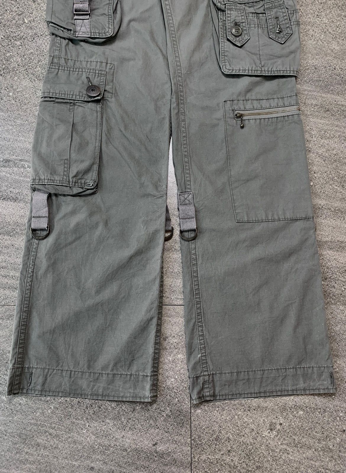 Hysteric Glamour FREE TAX! 90s Bondage Multi Pocket Cargo Pants Size US 31 - 6 Thumbnail
