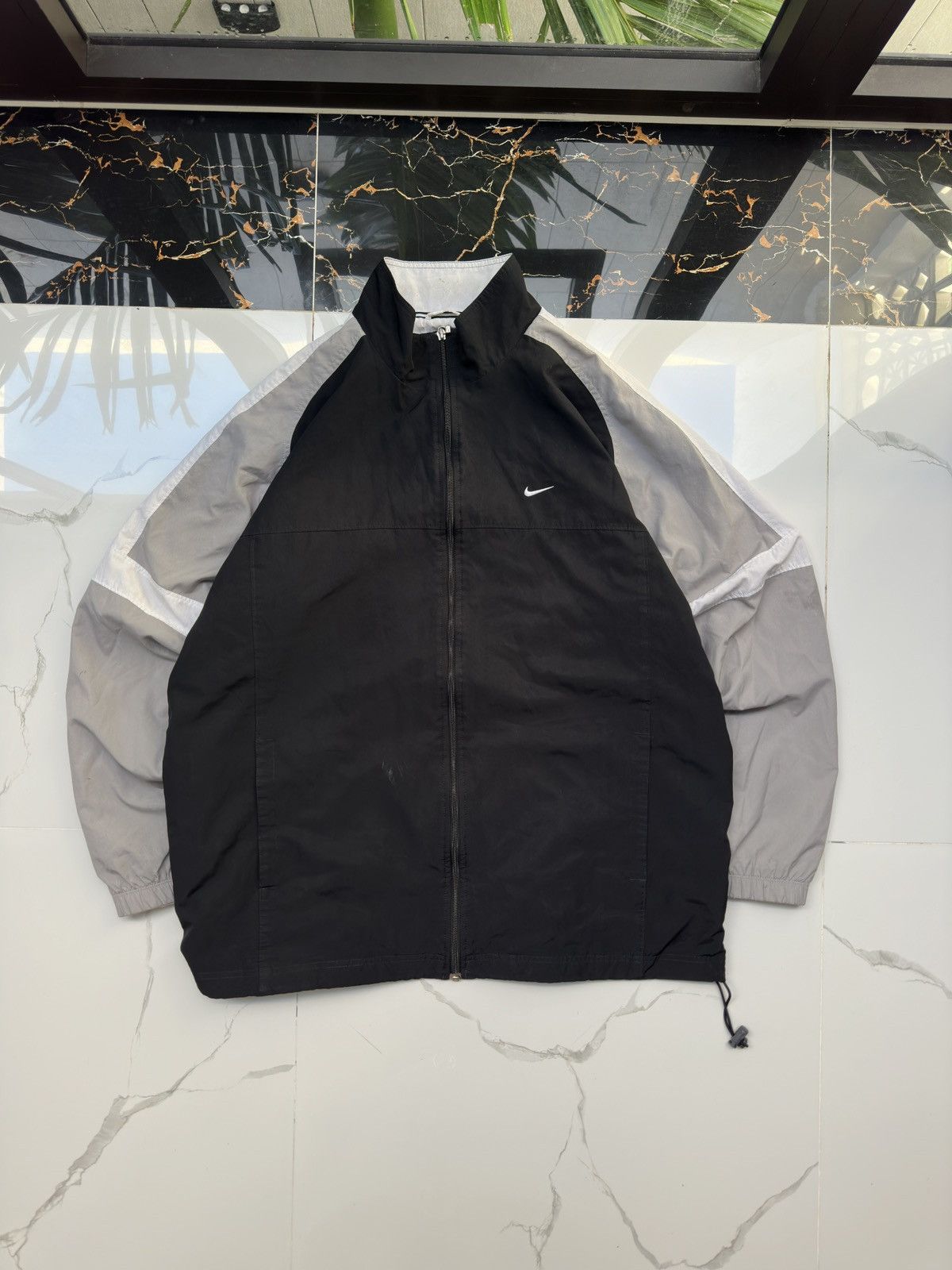 Nike × Vintage NIKE VINTAGE DOUBLE SWOOSH STREETWEAR LIGHT JACKET Size US XXL / EU 58 / 5 - 2 Thumbnail
