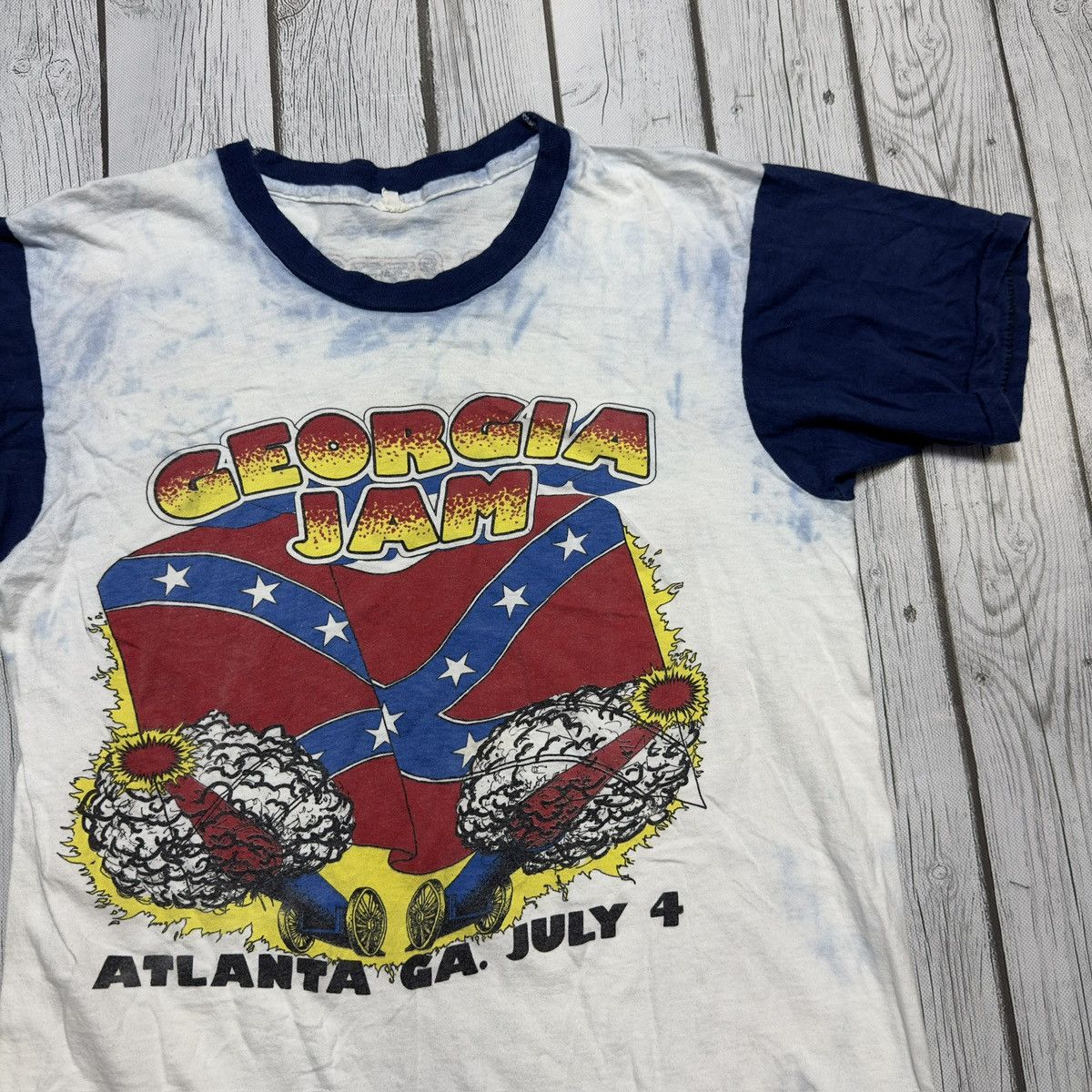 Band Tees × Vintage Vintage Georgia Jam tee Size US L / EU 52-54 / 3 - 3 Thumbnail