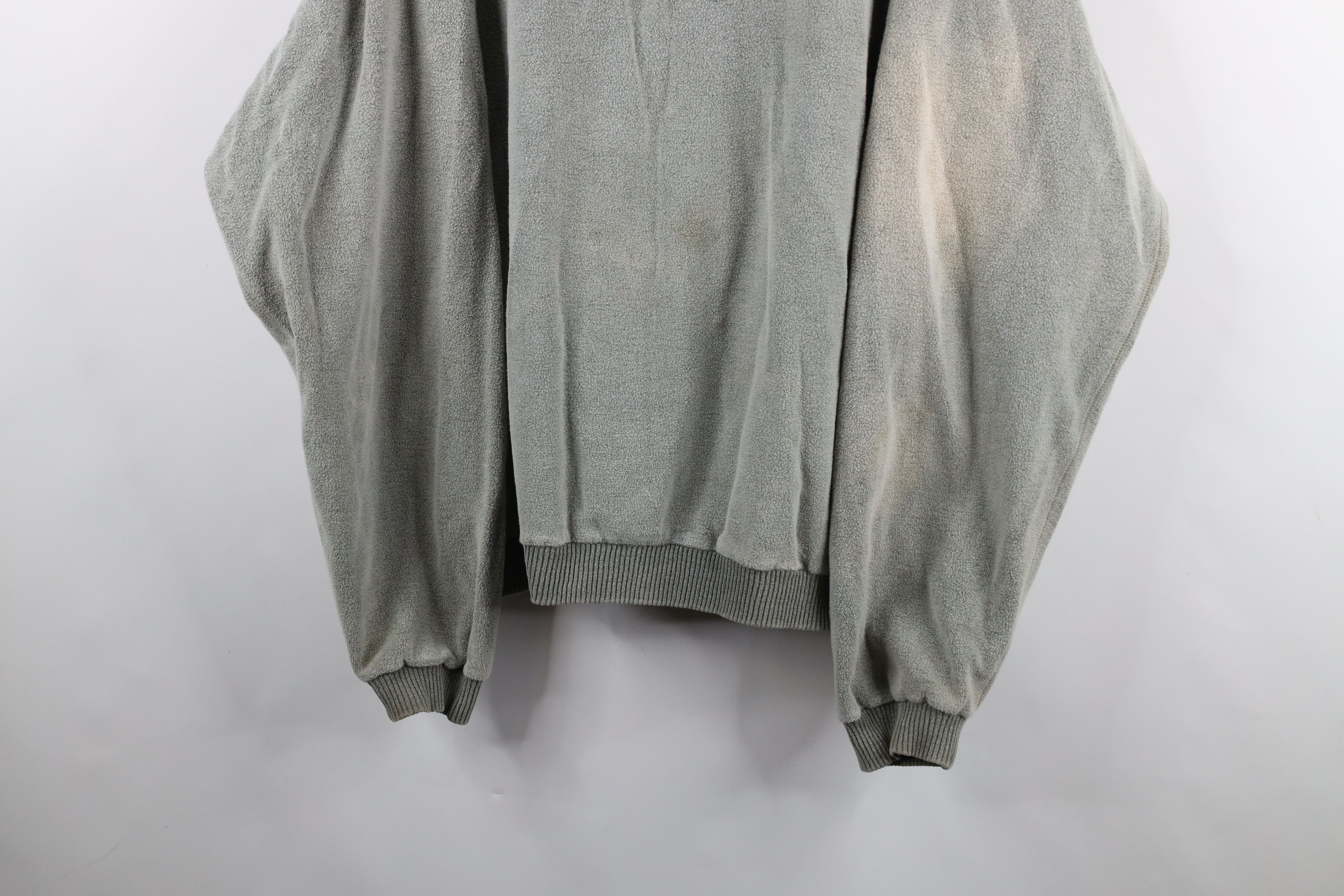 Vintage Vintage 90s Streetwear Reverse Collared Sweatshirt Green Size US XXL / EU 58 / 5 - 3 Thumbnail