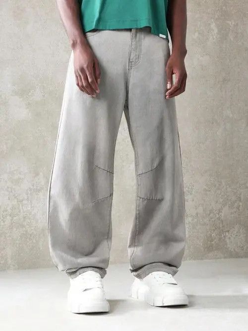Japanese Brand × Vintage Skater Fit Dirty Wash Jeans Size US 32 / EU 48 - 1 Thumbnail