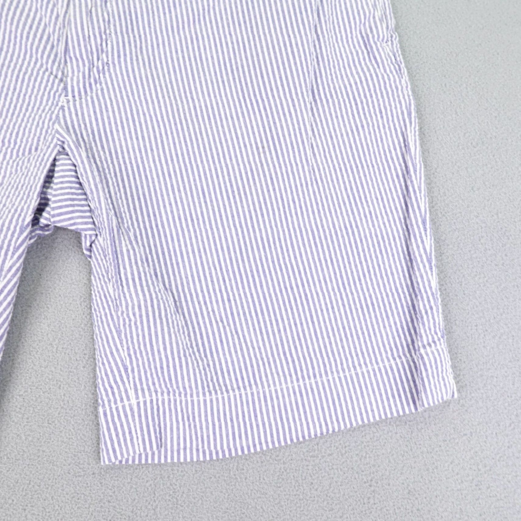 Polo Ralph Lauren Polo Ralph Lauren Short Mens 32 Blue White Seersucker Stripes Stretch Classic Size US XS / EU 42 / 0 - 3 Thumbnail