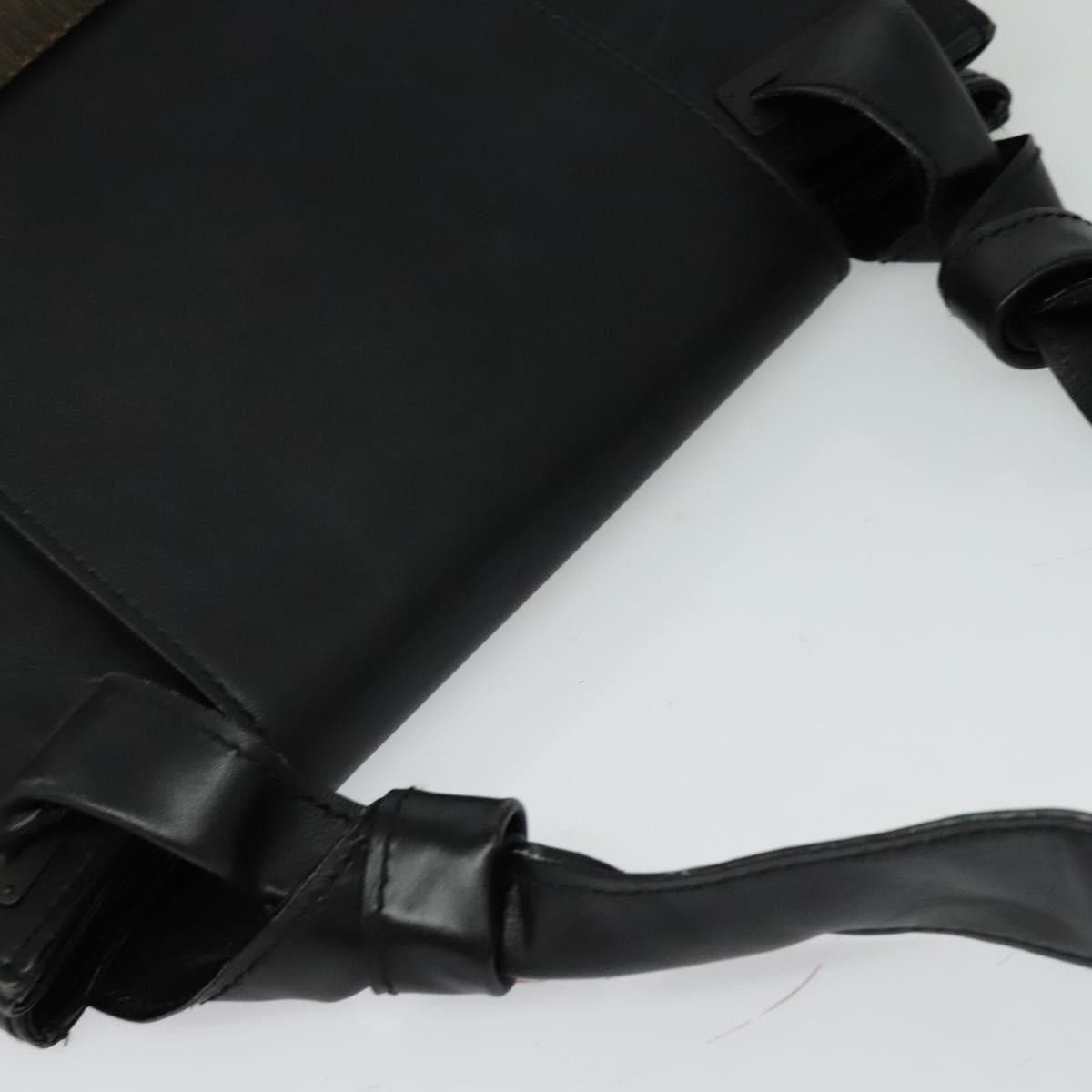 Gucci GUCCI Shoulder Bag Leather Black Silver Size ONE SIZE - 6 Thumbnail