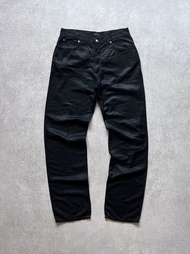 Versace Vintage Versace Silk Baggy Pants Y2K 34 + Dolce Embroidery Size US 34 / EU 50 - 3 Thumbnail