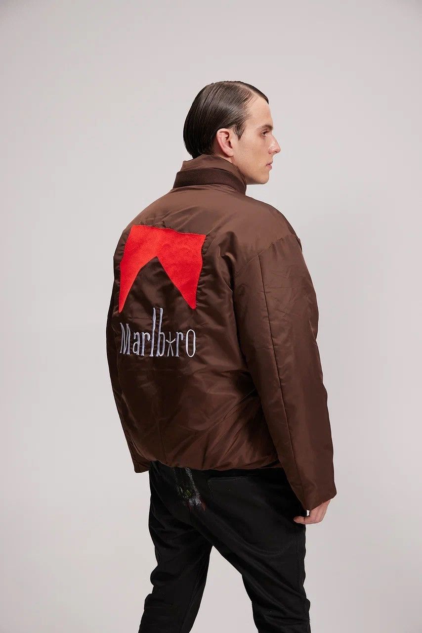 image of Sagittaire A Marlbro Bomber in Brown, Men's (Size Large)