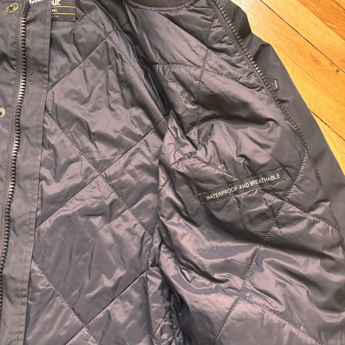 Barbour × Hysteric Glamour Vintage Barbour International Waterproof Bomber Jacket Size US M / EU 48-50 / 2 - 9 Thumbnail