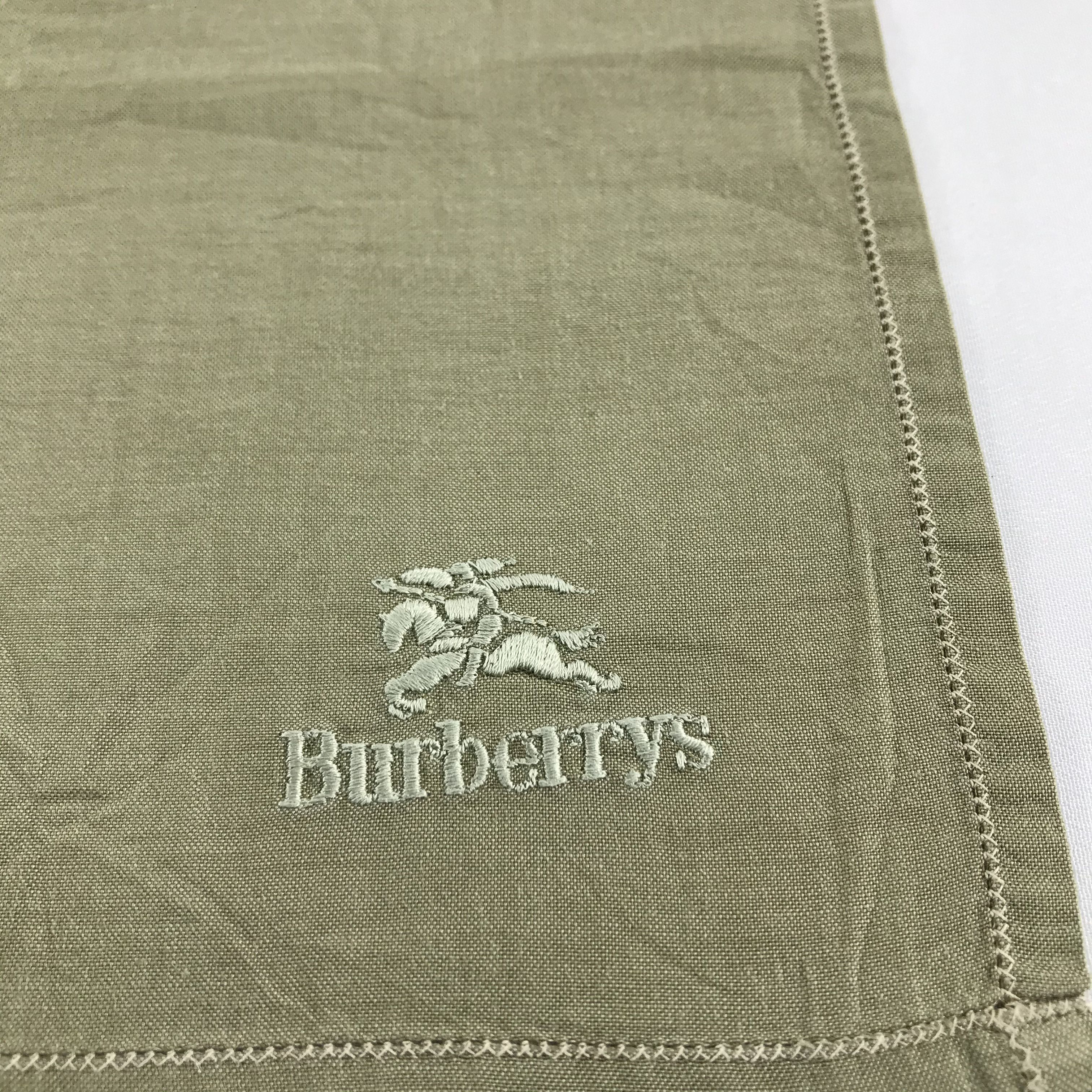 Burberry Burberrys Handkerchief Neckerchief Bandana H828 Size ONE SIZE - 3 Thumbnail