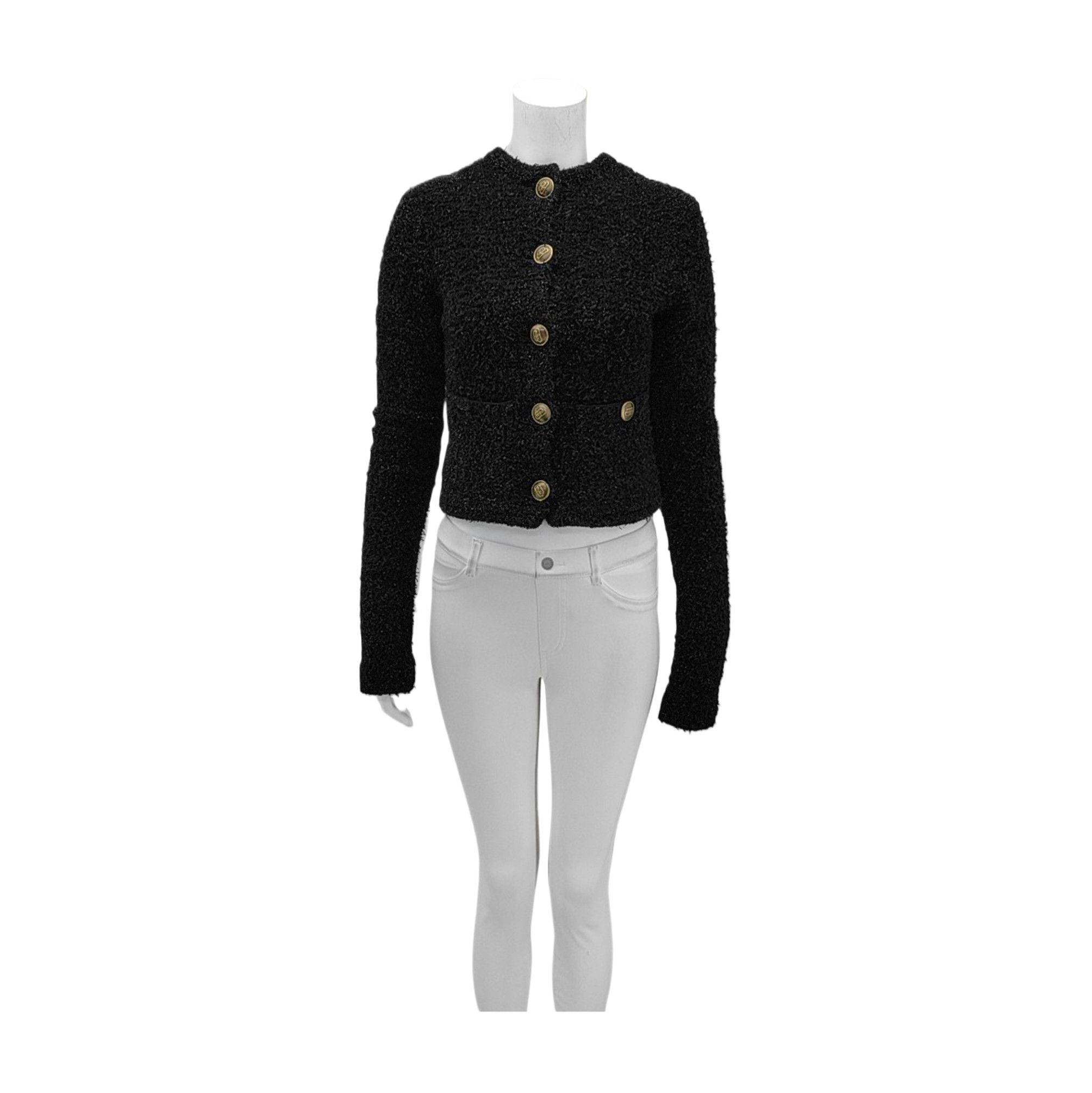 Balenciaga Balenciaga Textured Button Jacket Size L Size L / US 10 / IT 46 - 1 Thumbnail