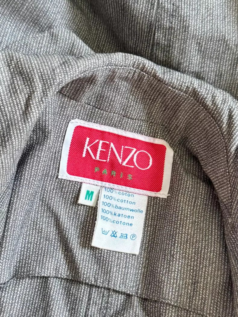Kenzo KENZO A gray lace collar blouse Size M / US 6-8 / IT 42-44 - 9 Thumbnail