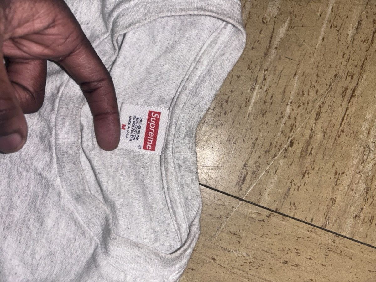 Supreme Supreme Saint Sebastian Long-Sleeve Tee 'Ash Grey' Size US M / EU 48-50 / 2 - 4 Thumbnail