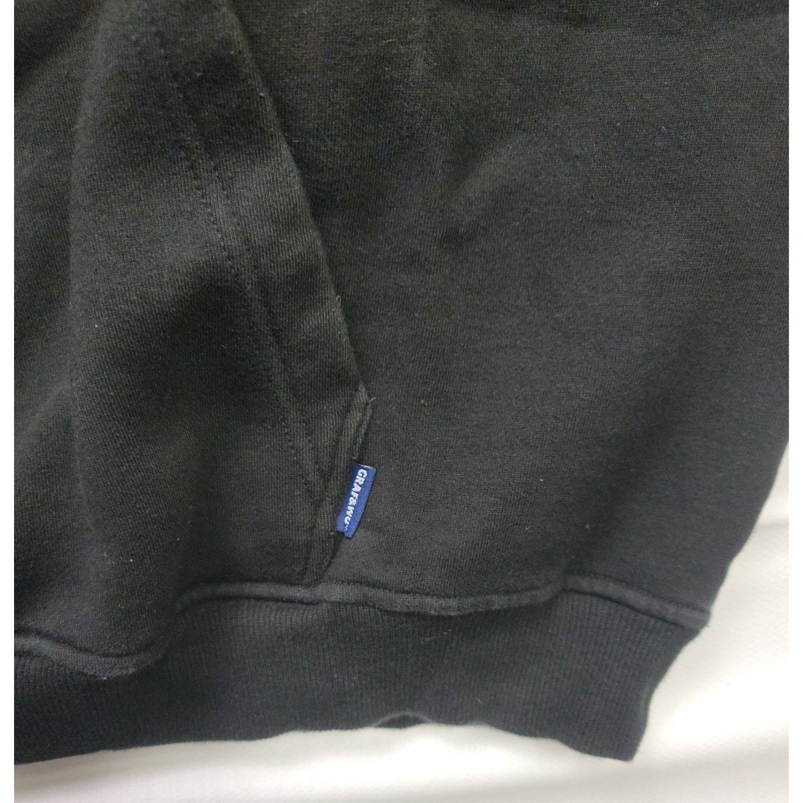 Other Graf & Wu Black Hoodie Pullover Sweatshirt Death Large Size US L / EU 52-54 / 3 - 5 Thumbnail