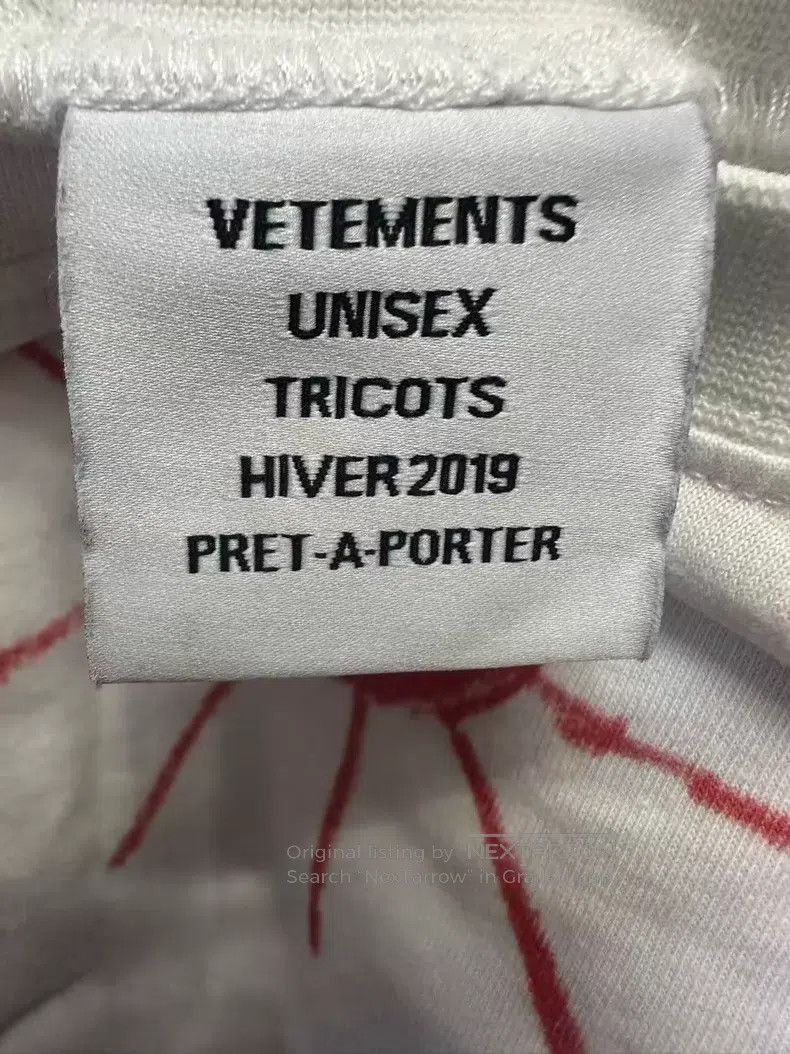 Vetements VETEMENTS short sleeves Size US S / EU 44-46 / 1 - 4 Thumbnail