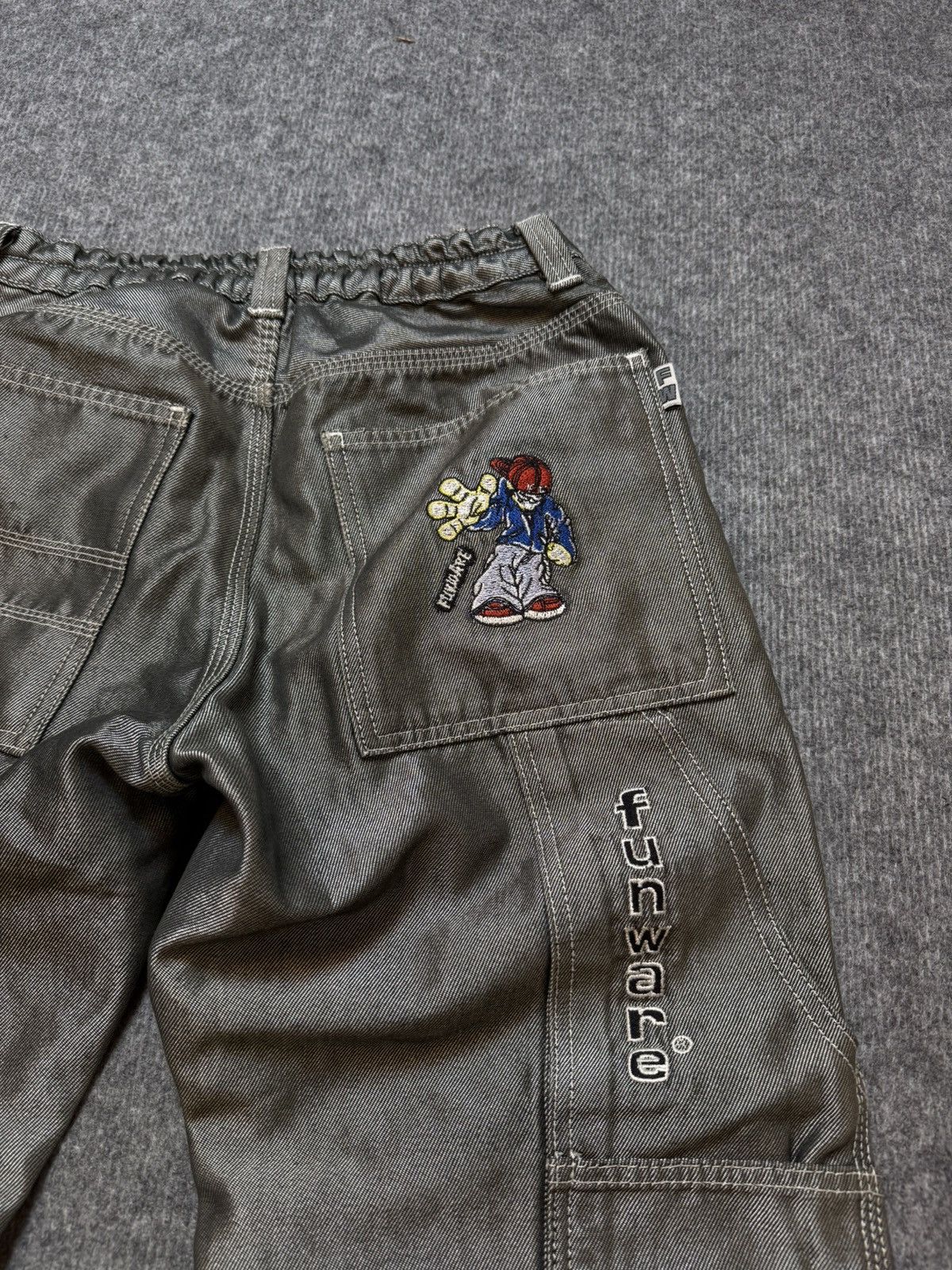 Hysteric Glamour × Japanese Brand × Vintage RAP jeans baggy distressed Japan style casual pants Size US 30 / EU 46 - 2 Thumbnail