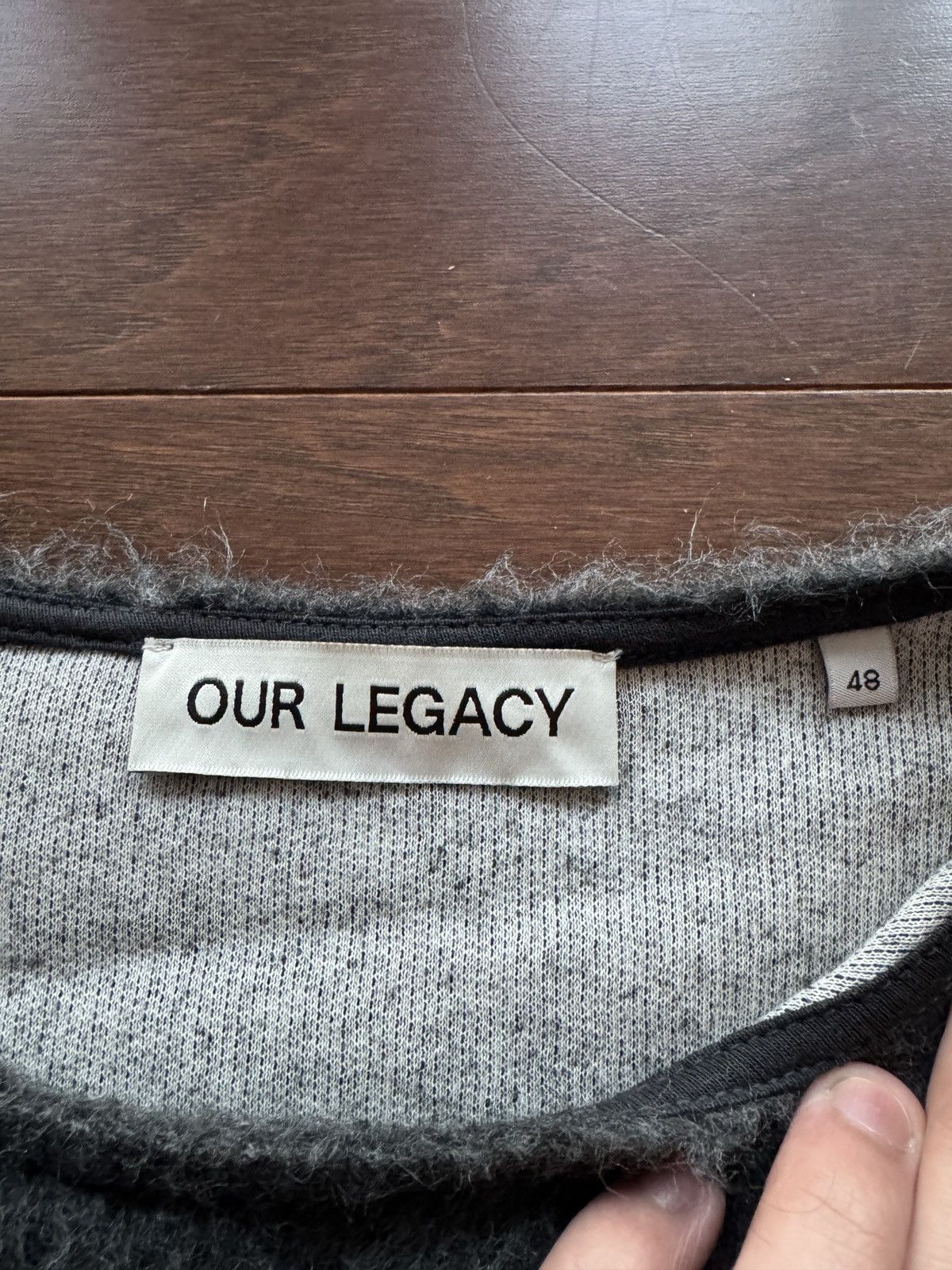 Our Legacy Our Legacy double lock brushed sweater Size US M / EU 48-50 / 2 - 3 Thumbnail