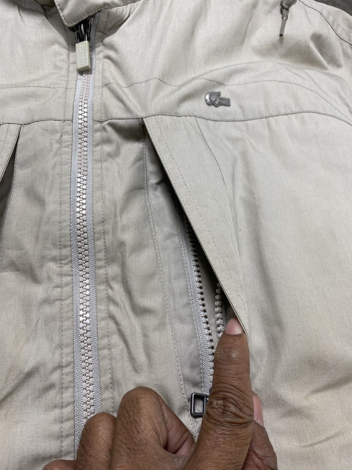 Lacoste Vintage Lacoste Zipper Jacket Size US L / EU 52-54 / 3 - 11 Thumbnail