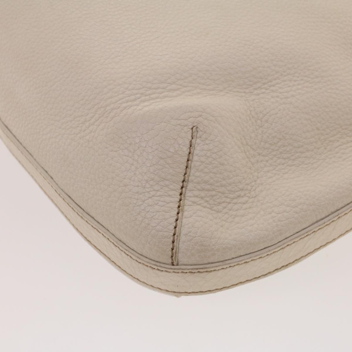 Prada PRADA Shoulder Bag Leather White Size ONE SIZE - 16 Thumbnail