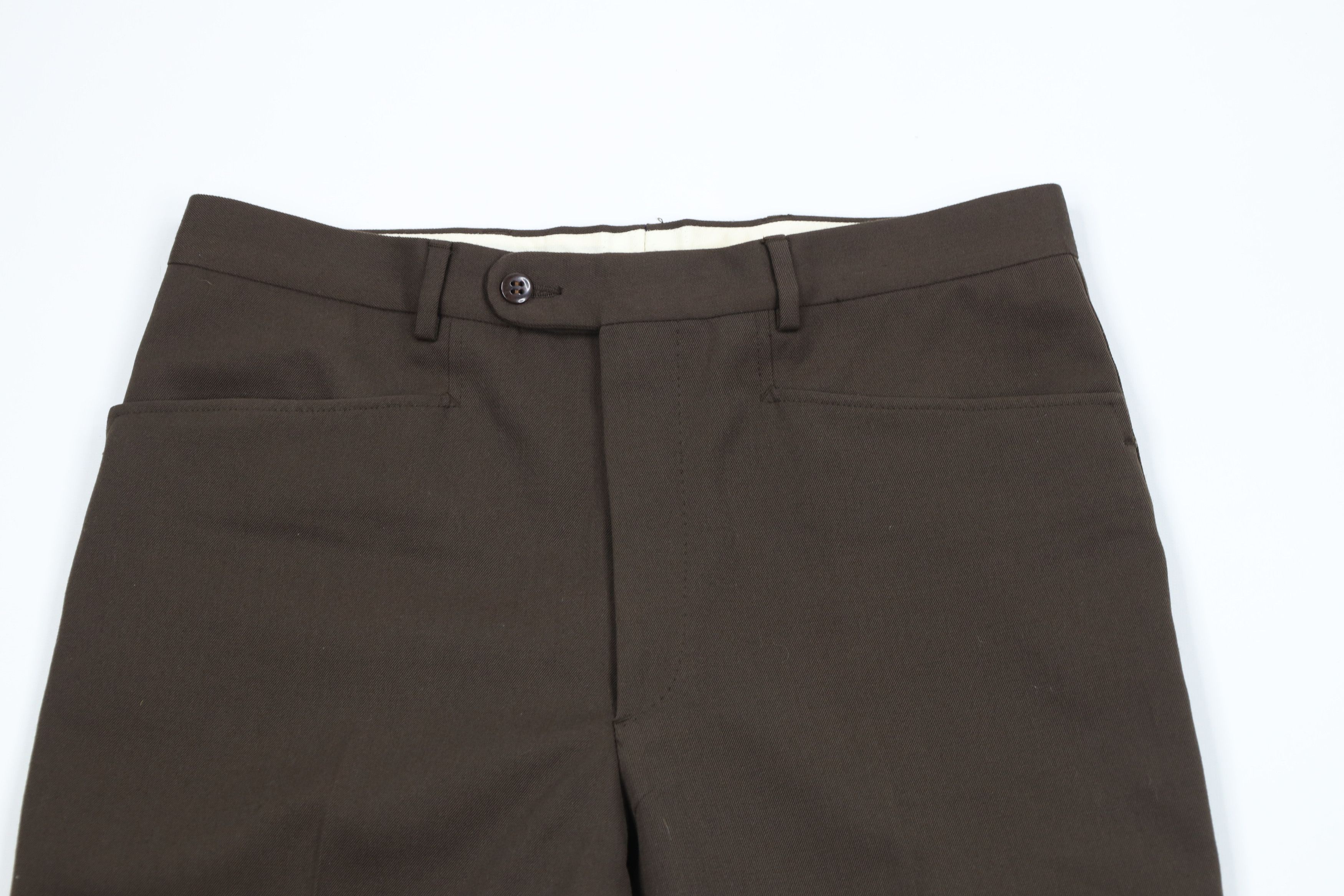 Vintage Vintage 70s Streetwear Bell Bottoms Pants Trousers Brown Size US 32 / EU 48 - 2 Thumbnail
