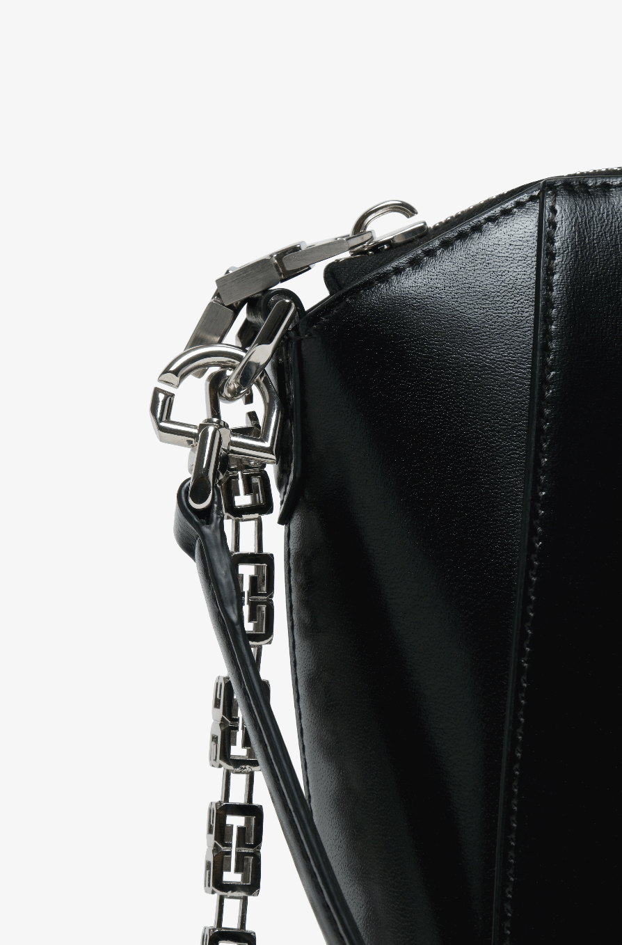 Givenchy Givenchy Mini Antigona Vertical Bag In Calfskin Leather Size ONE SIZE - 5 Thumbnail