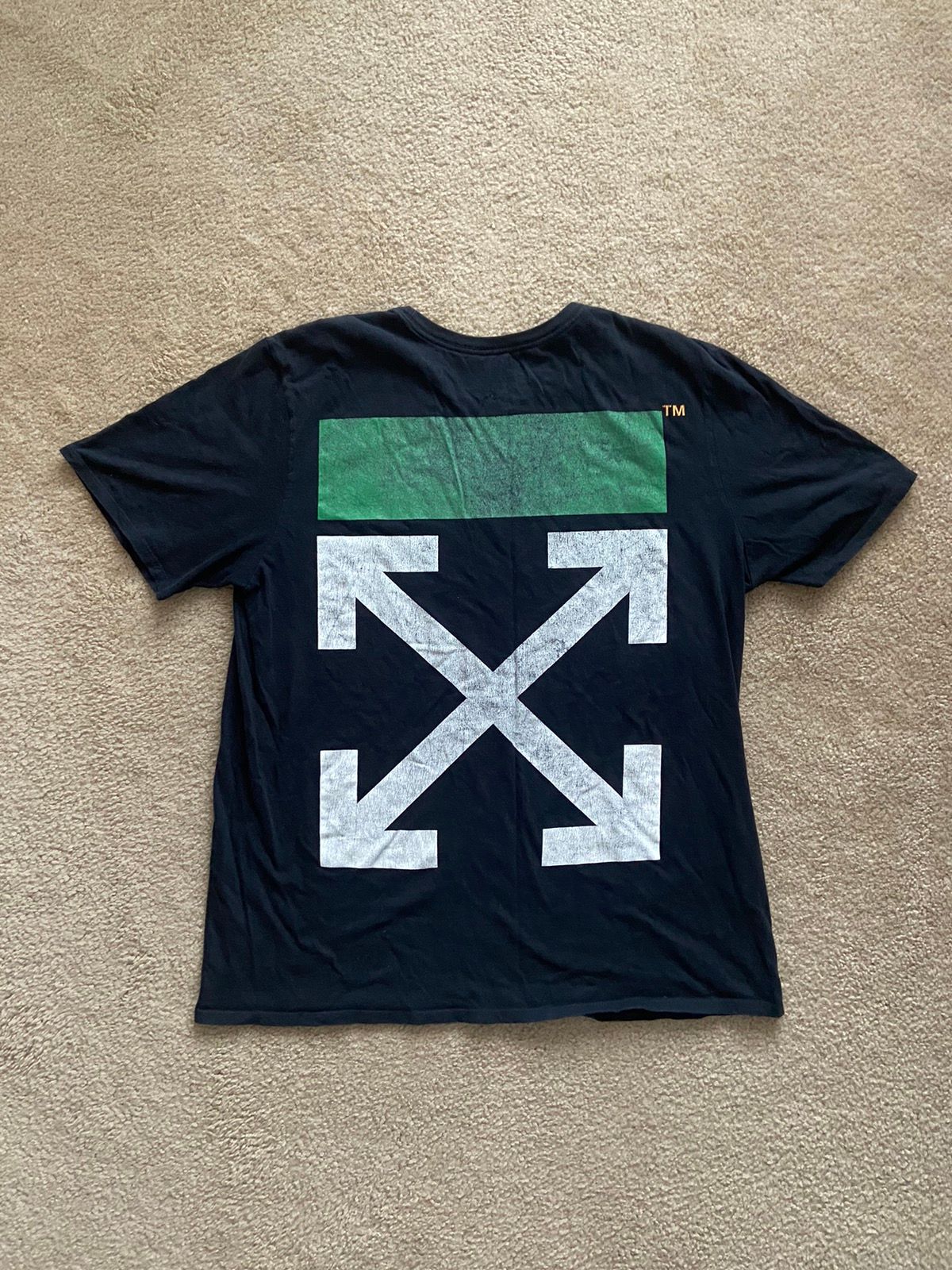 Pre-owned Nike X Off White Nike X Off-white Equality T-shirt In Black