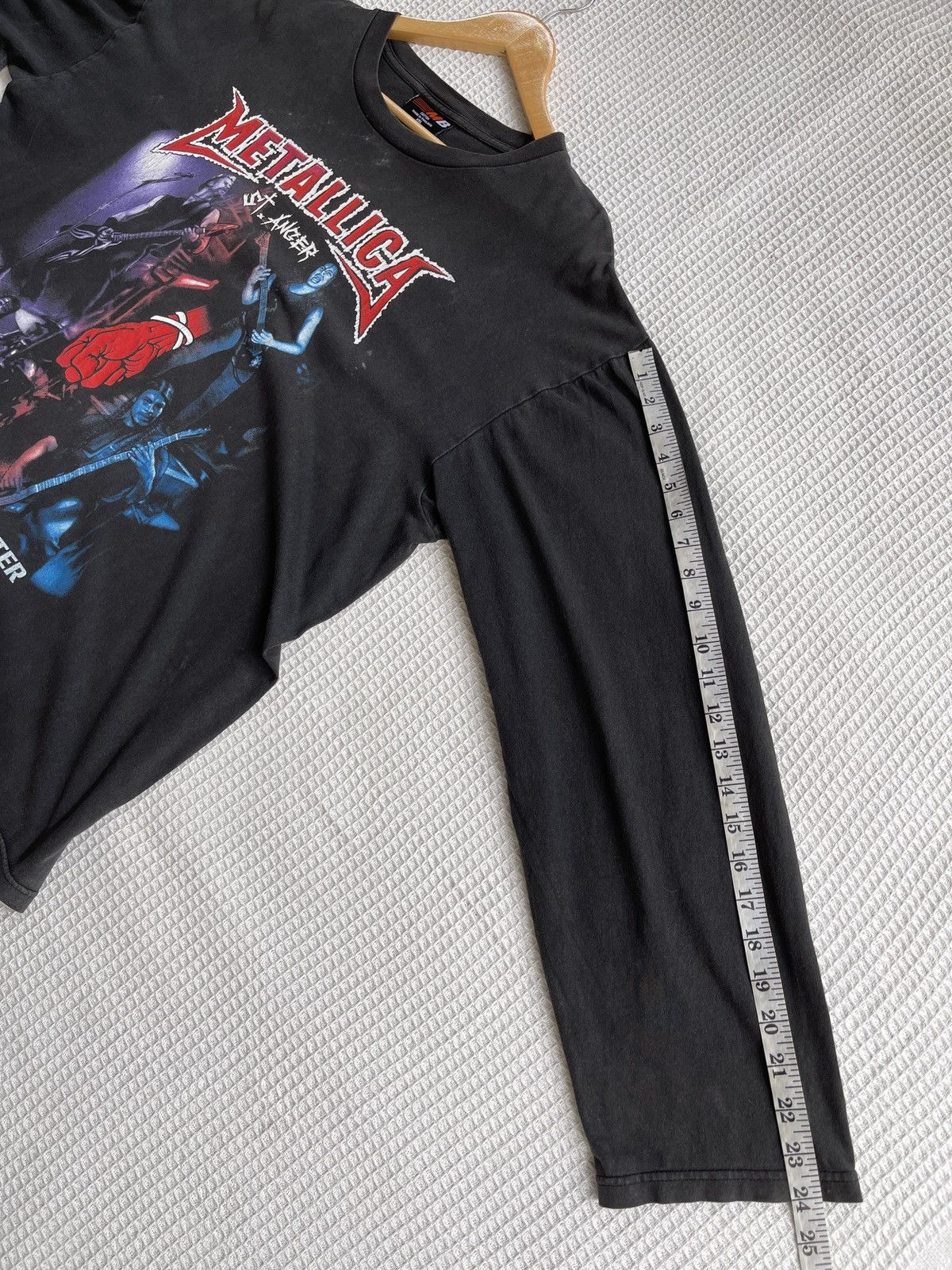 Band Tees SUN FADED🔥Vtg METALLICA St Anger Long Sleve Size US XXL / EU 58 / 5 - 13 Thumbnail